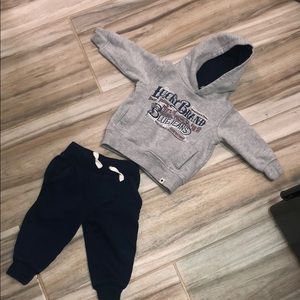 Lucky Brand Sweatpants and Hoodie